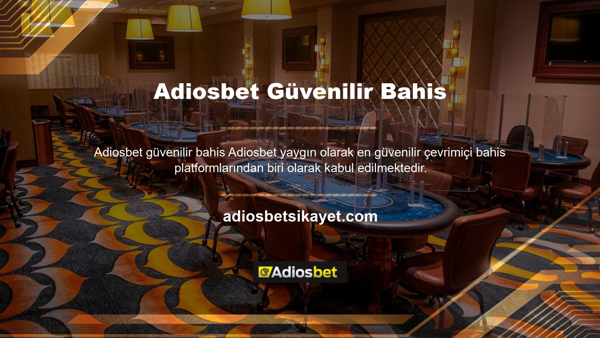 Adiosbet son güncellemesi, yalnızca üyeleri için kapsamlı bir musluk ve oyun seçenekleri listesi sunuyor